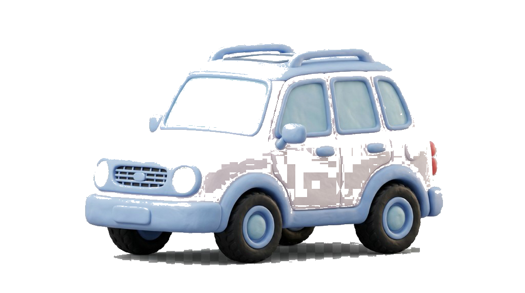 20대 첫차 보험료 안내 SUV 일러스트